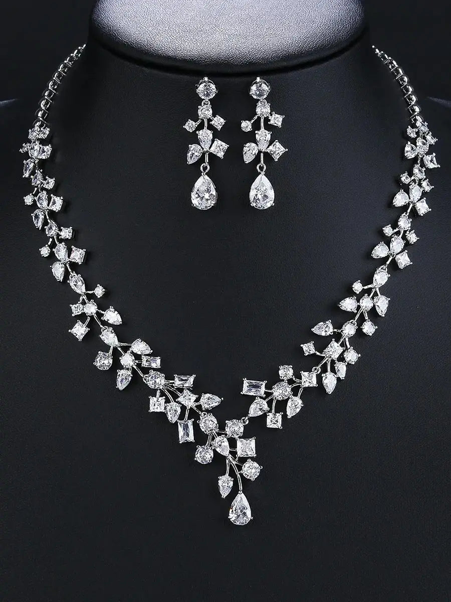 Fashion Zirconia B Set Jewelry