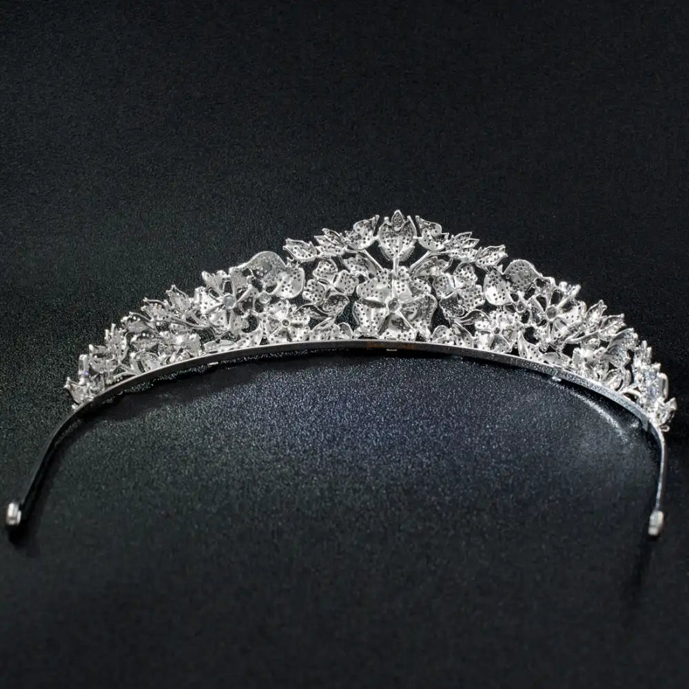 Zirconia Flower Hair Accessories