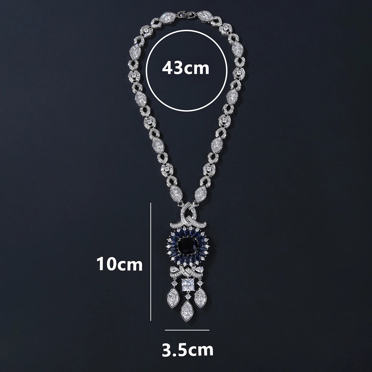 Luxury Pieces High Quality Zirconia Fashion Zirconia  Set Jewelry Zirconia