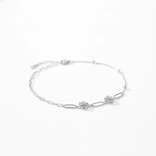 Real 925 Sterling Silver Bracelets Luxury  Jewelry