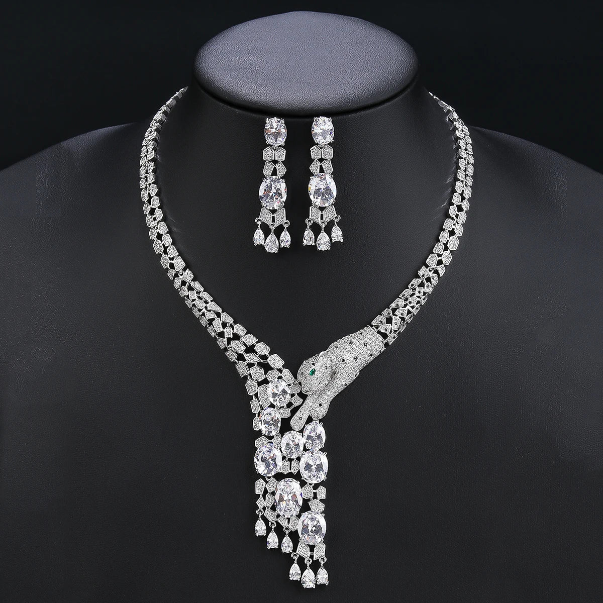 Luxury Pieces High Quality Zirconia Fashion Zirconia  Set Jewelry Zirconia