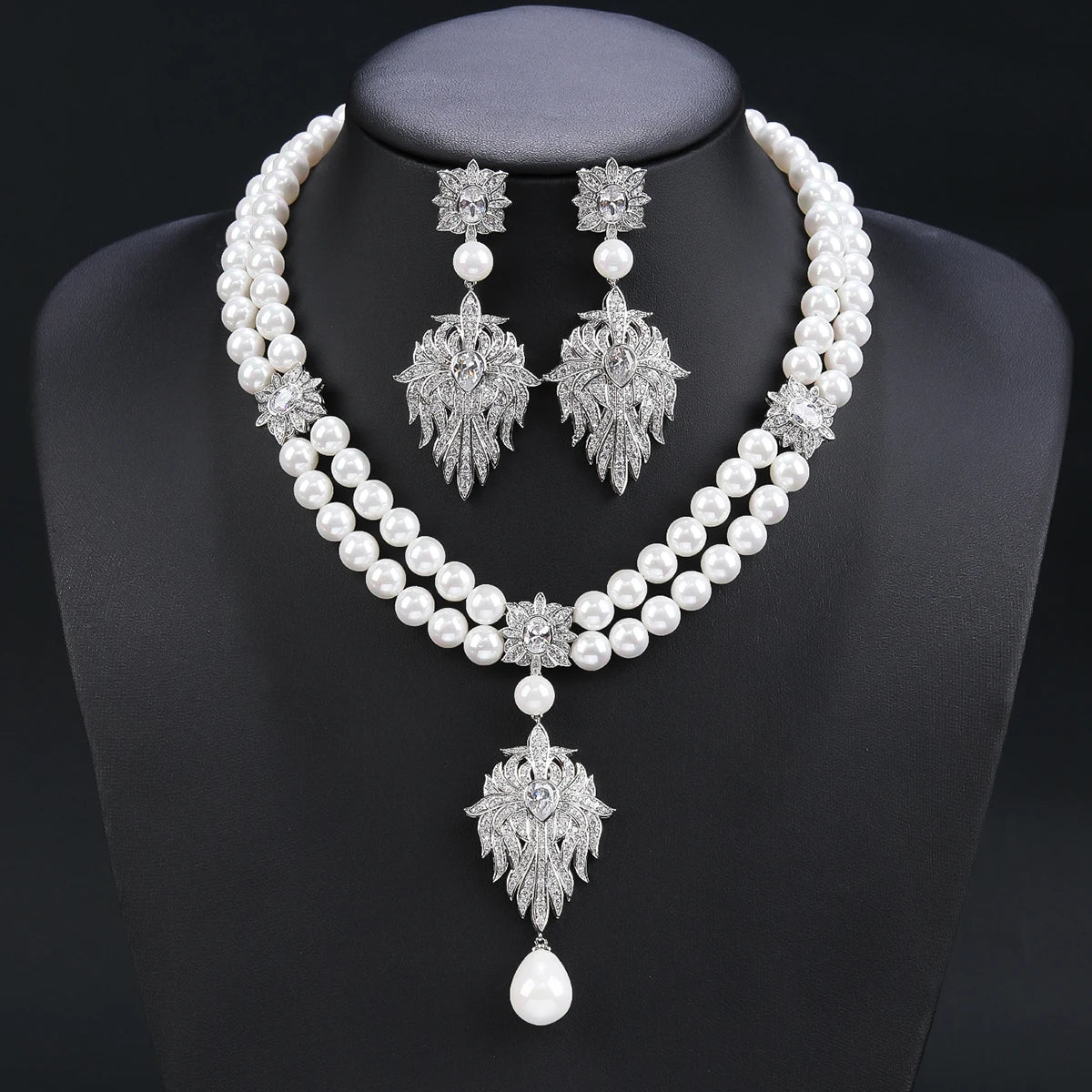 Luxury  Zirconia  Set  Wedding Jewelry