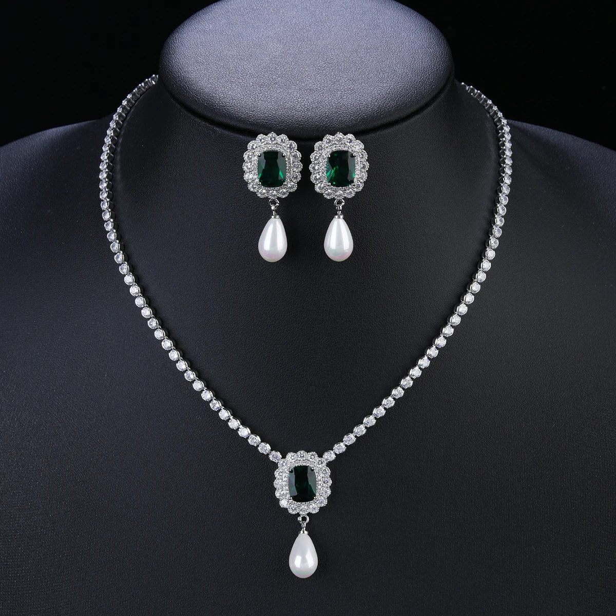 Fashion Crystal  Zirconia  Set  Jewelry