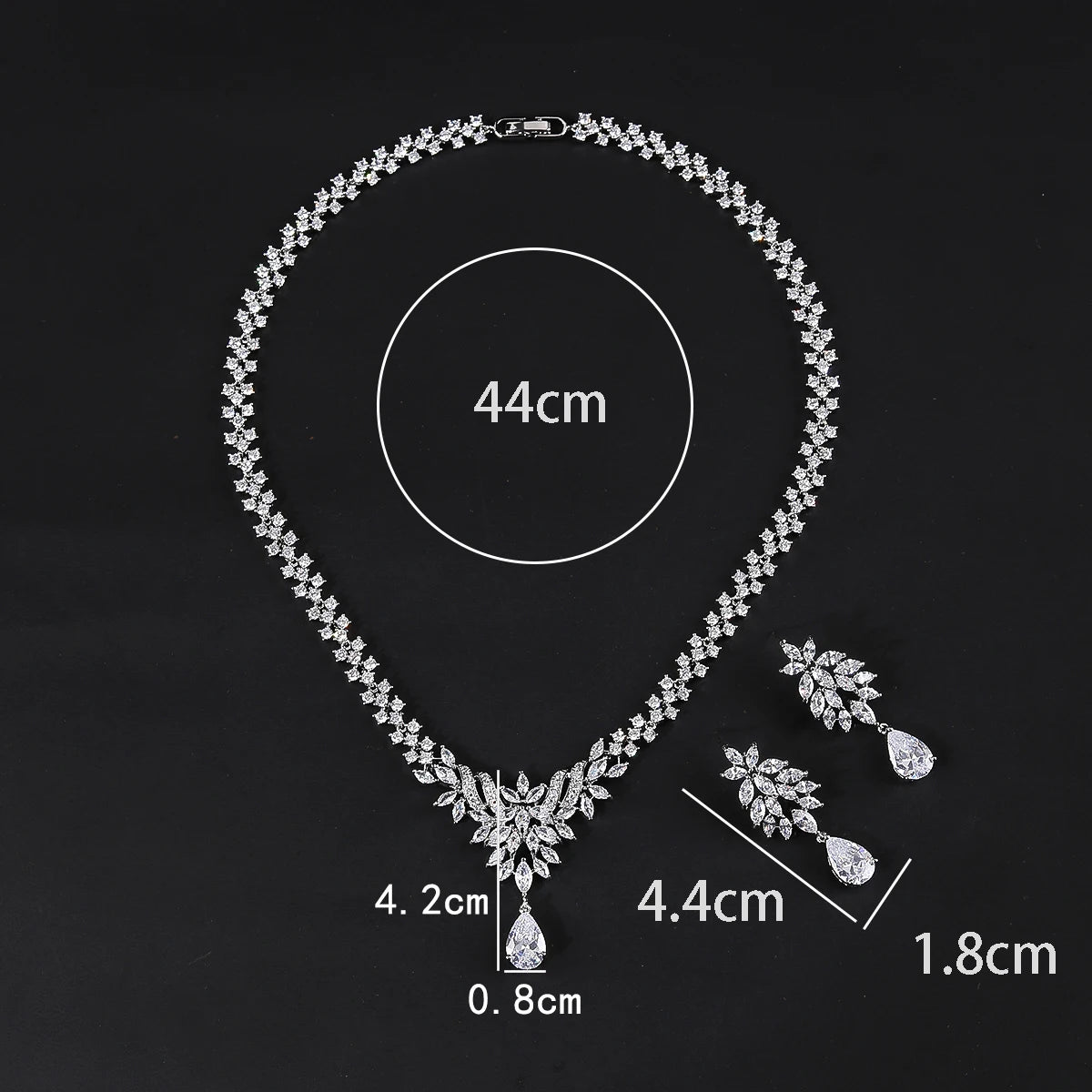 Pieces High Quality Zirconia Fashion Zirconia  Set Jewelry Zirconia