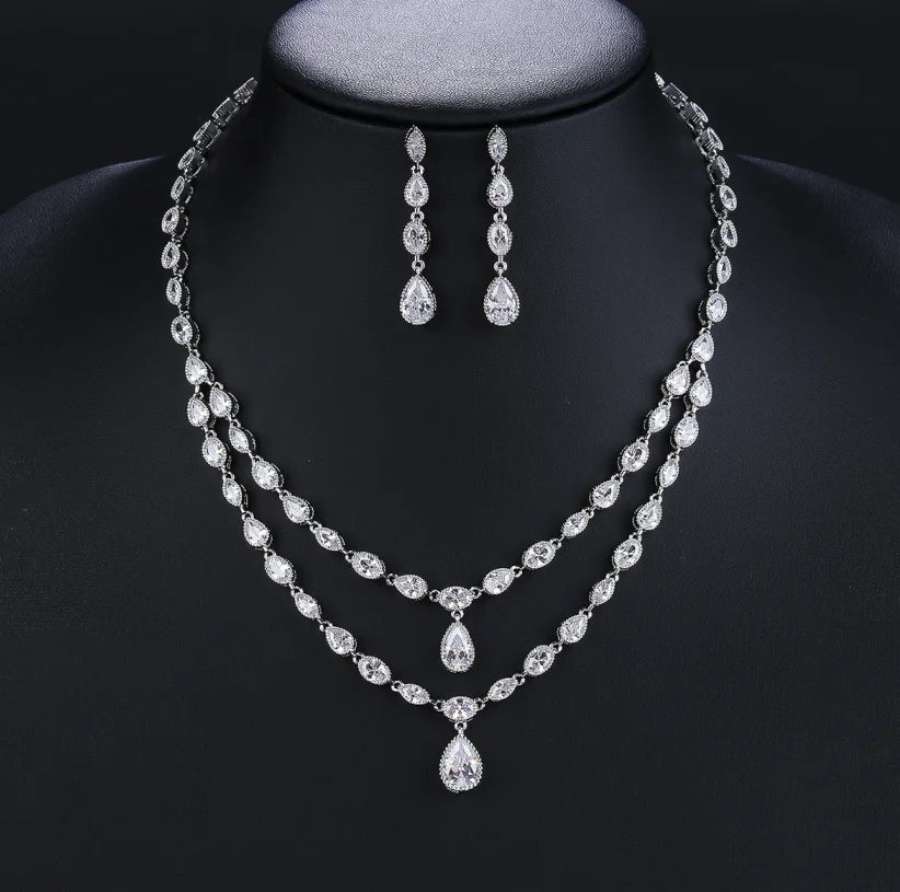 Fashion  Zirconia Jewelry Sets