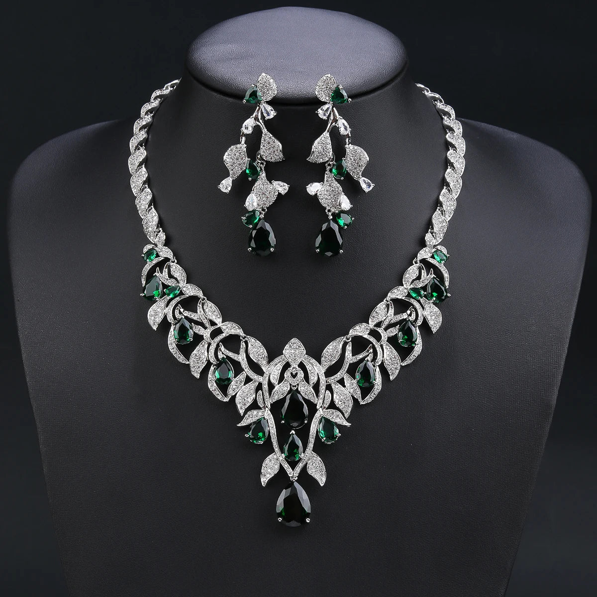 Luxury Zirconia Jewelry Set