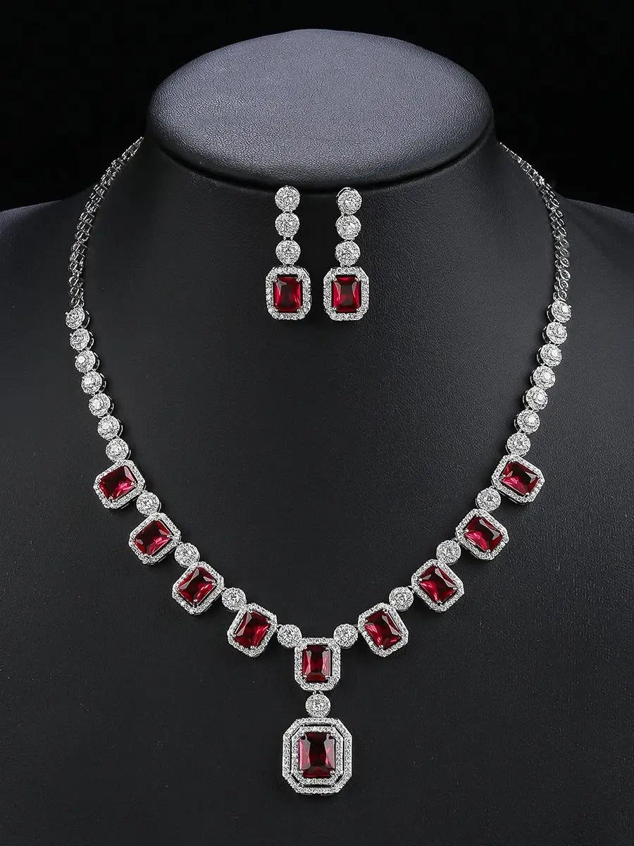 Zirconia   Jewelry Set