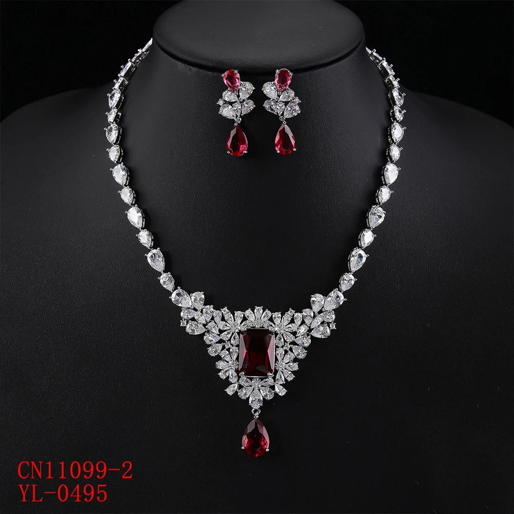 Pieces High Quality Zirconia Fashion Zirconia  Set Jewelry Zirconia