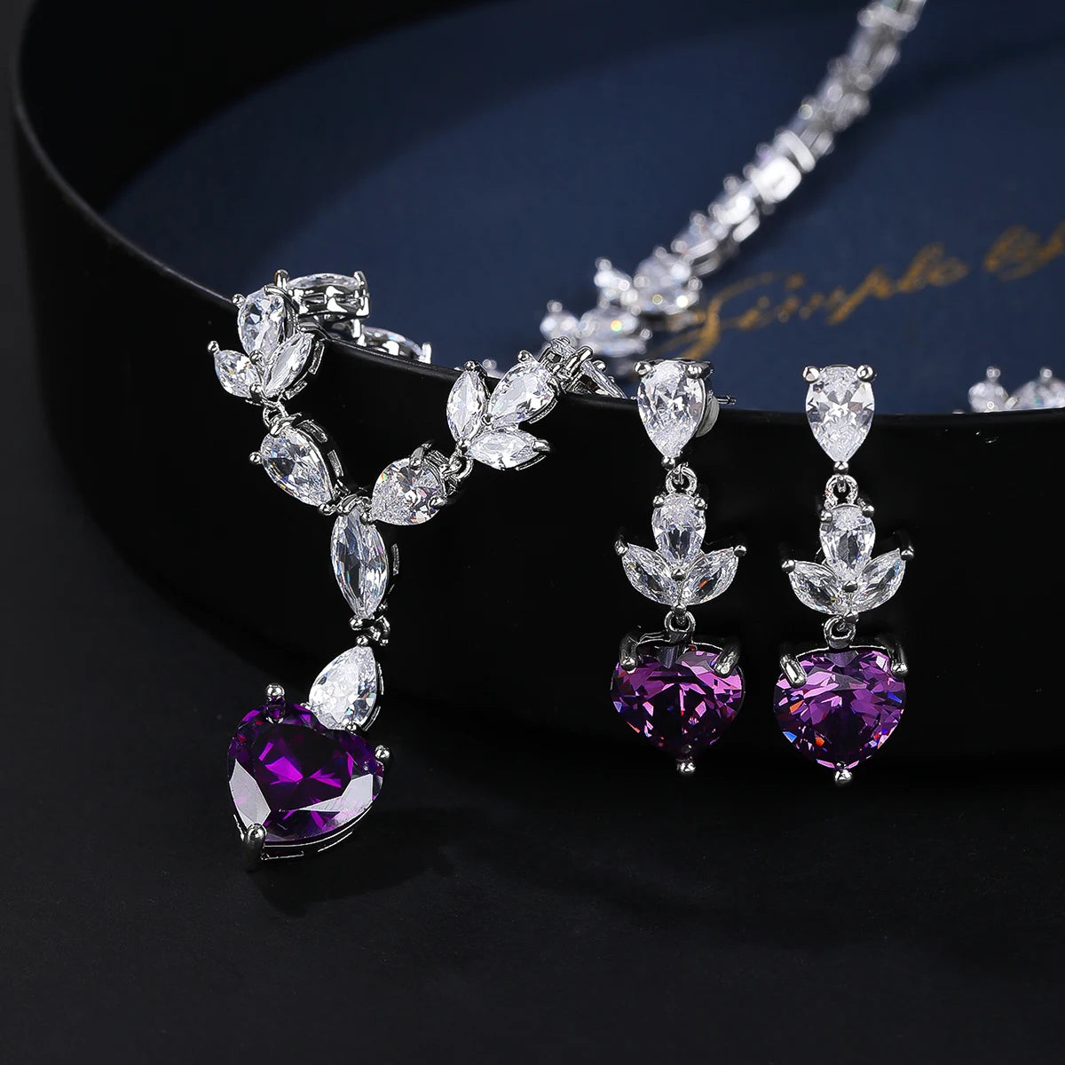 Fashion Zirconia B Set Jewelry