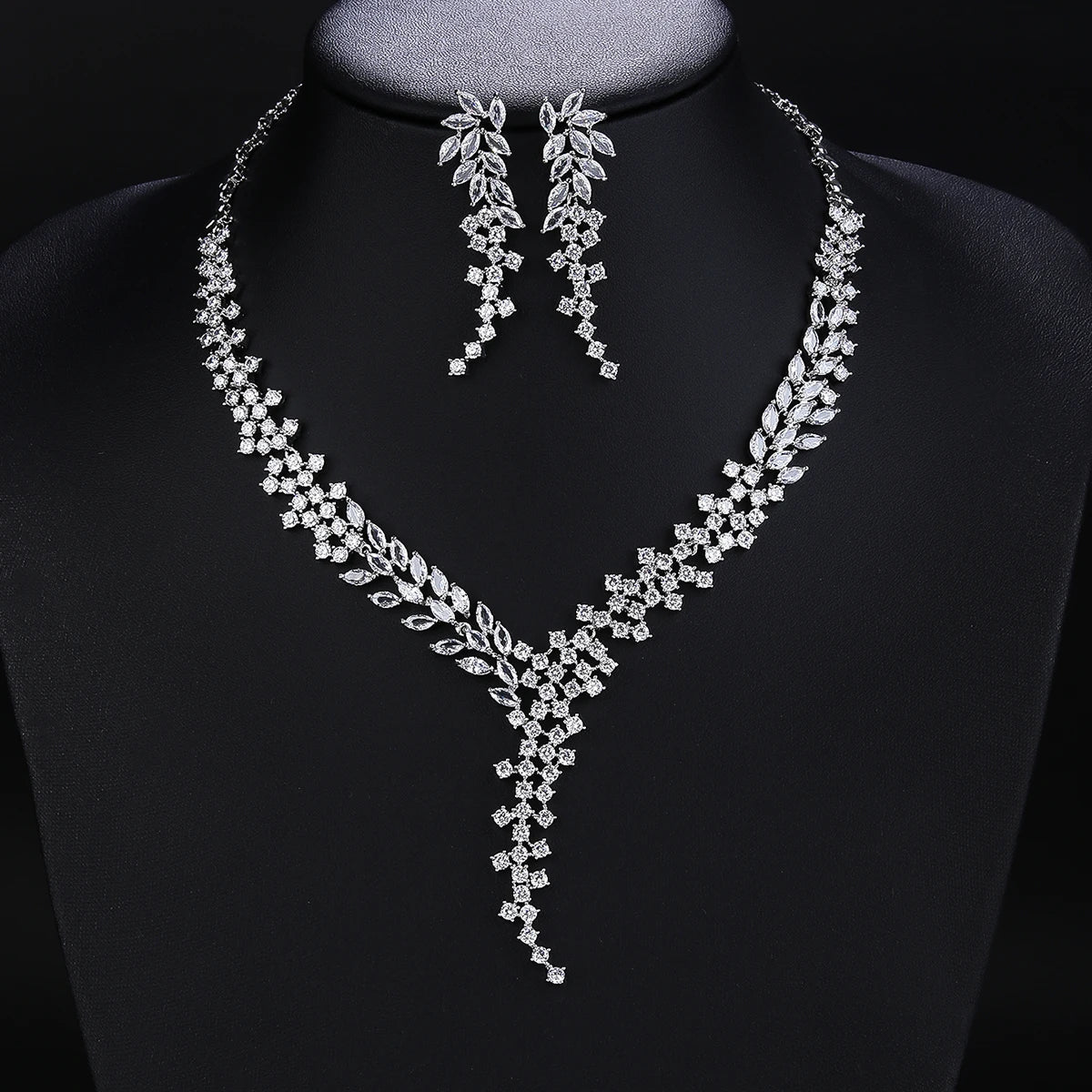 Luxury Pieces High Quality Zirconia Fashion Zirconia  Set Jewelry Zirconia