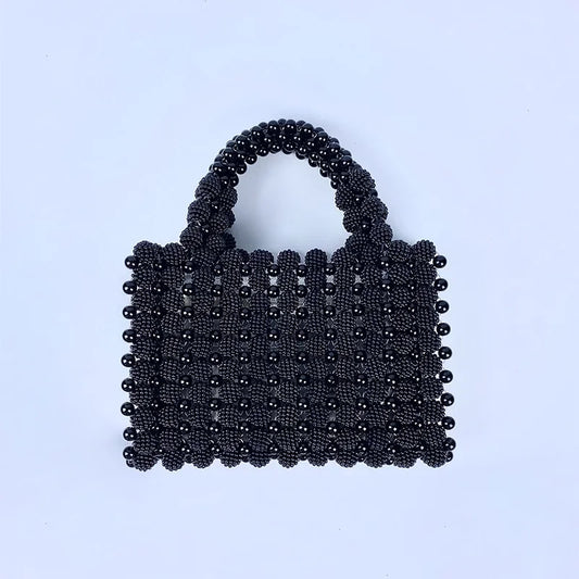 Luxury Black lylyo Handbag  Handmade