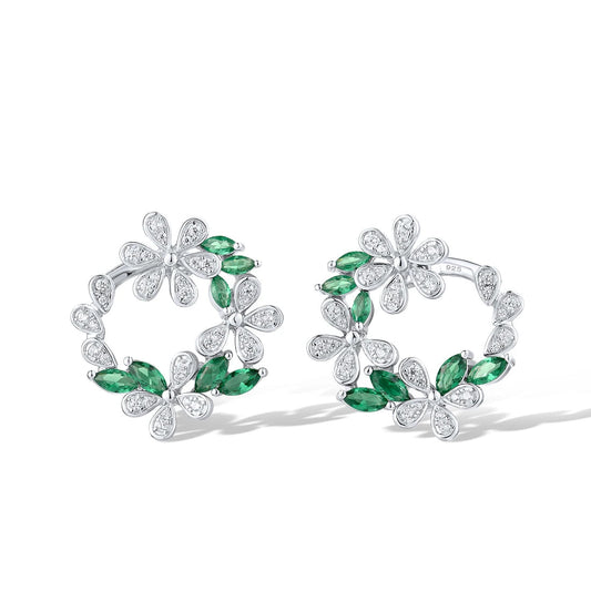 925 Sterling Silver Flower  Jewelry