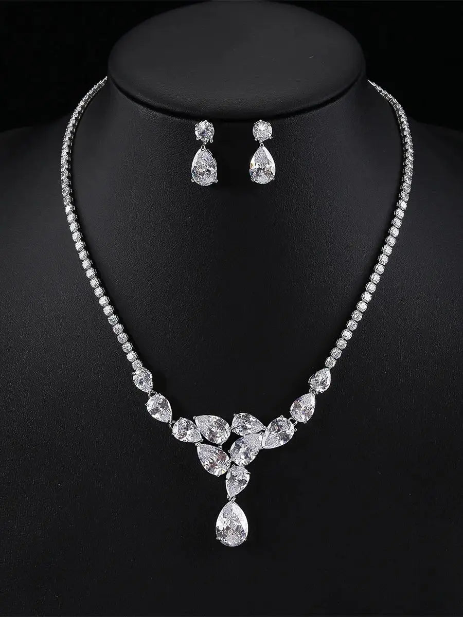 High Quality Zirconia Fashion Zirconia  Set Jewelry Zirconia