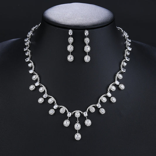 High Quality Zirconia Fashion Zirconia  Set Jewelry Zirconia