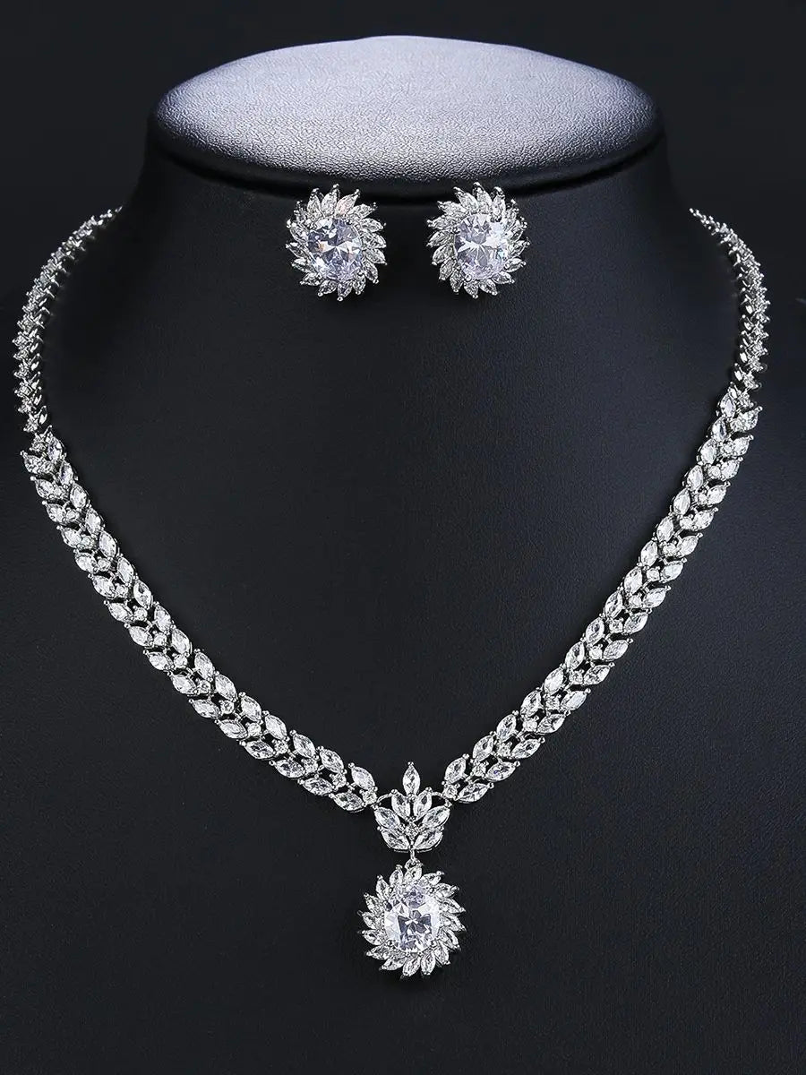 Pieces High Quality Zirconia Fashion Zirconia  Set Jewelry Zirconia