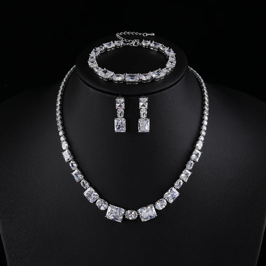 Pieces High Quality Zirconia Fashion Zirconia  Set Jewelry Zirconia