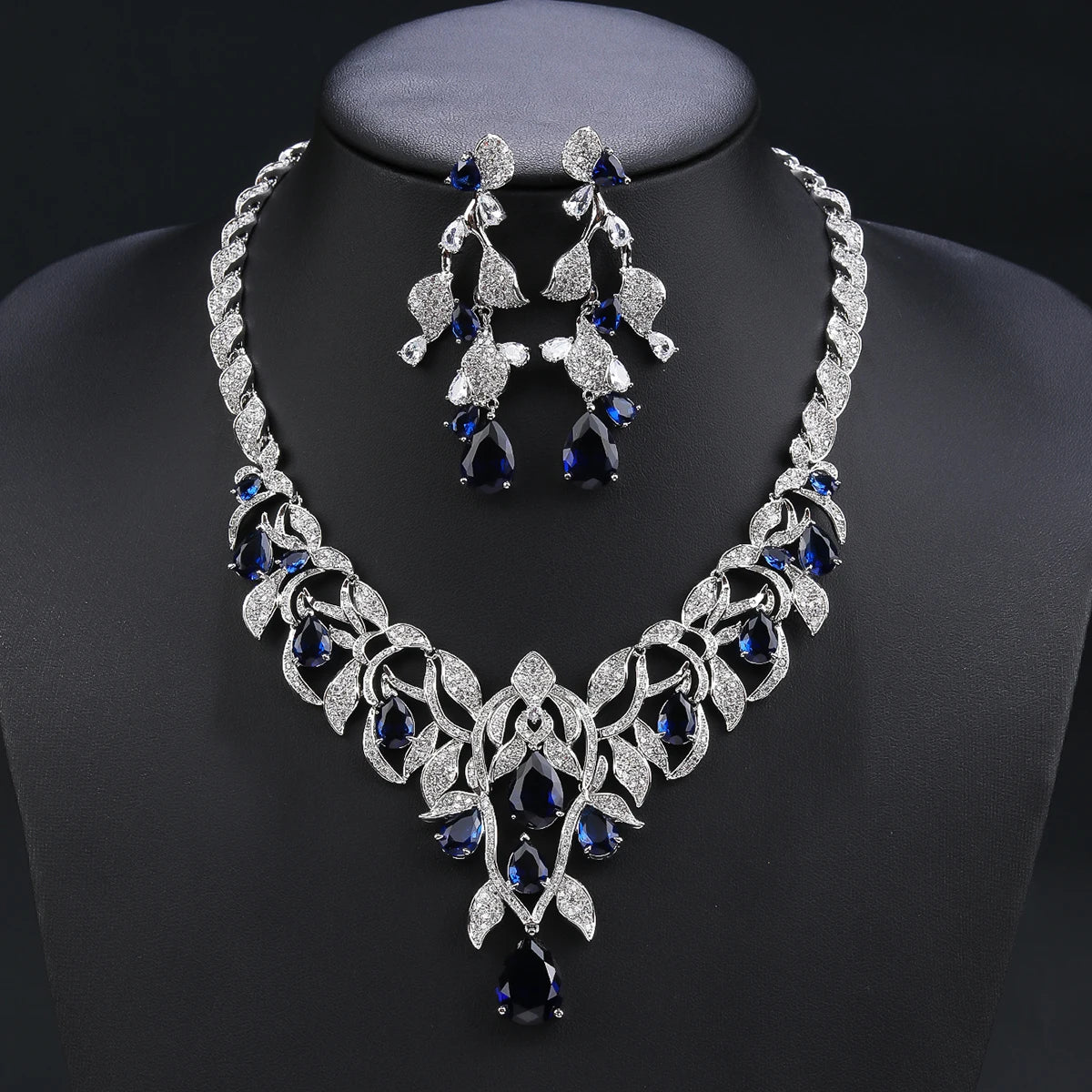 Luxury Zirconia Jewelry Set