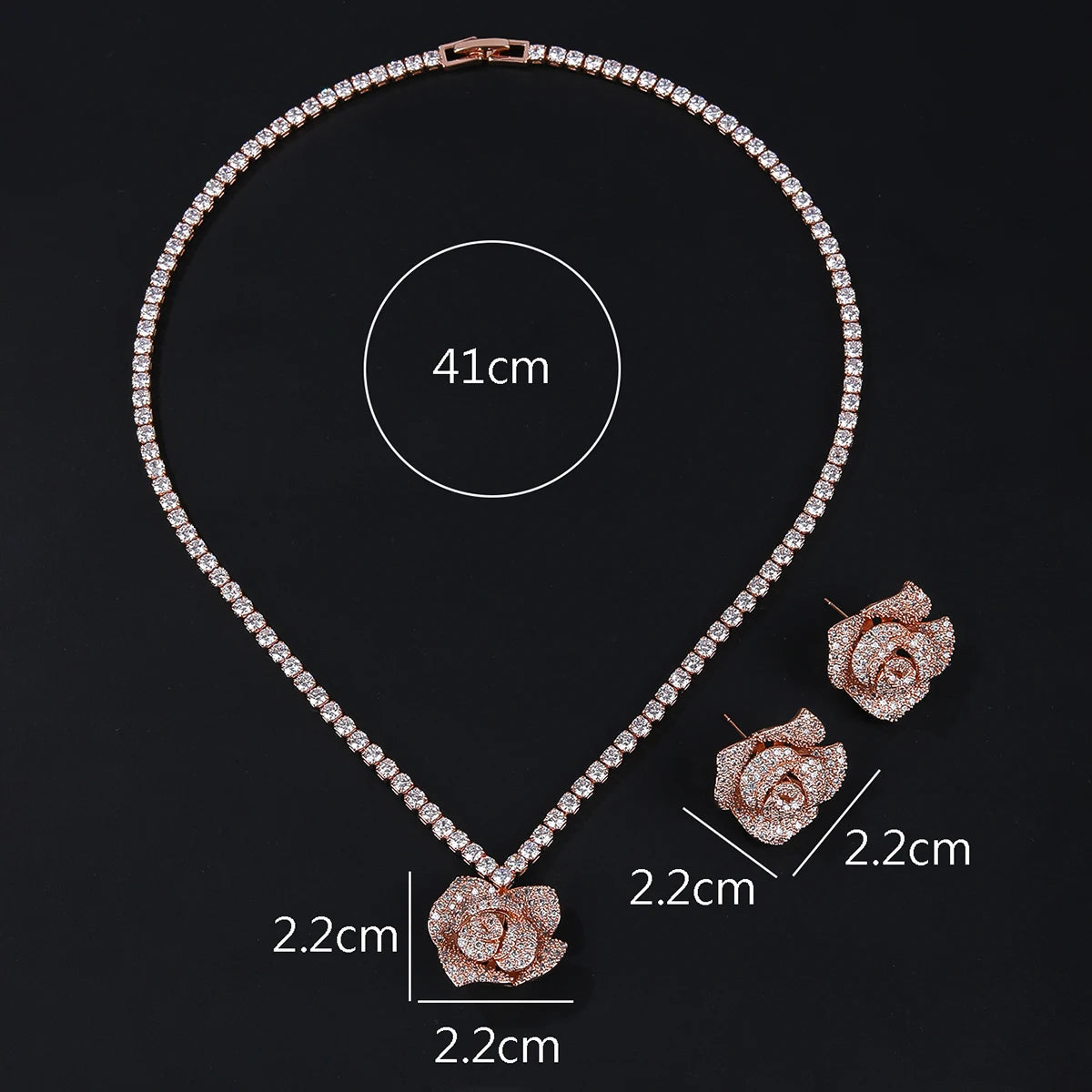 High Quality Zirconia Fashion Zirconia  Set Jewelry Zirconia