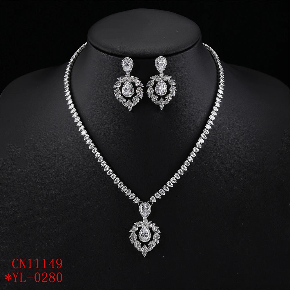 High Quality Zirconia Fashion Zirconia  Set Jewelry Zirconia