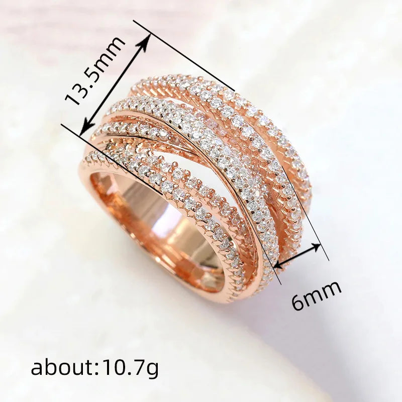 Luxury  Rings 925 Sterling Silver