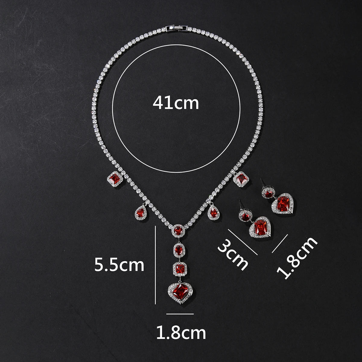 Pieces High Quality Zirconia Fashion Zirconia  Set Jewelry Zirconia