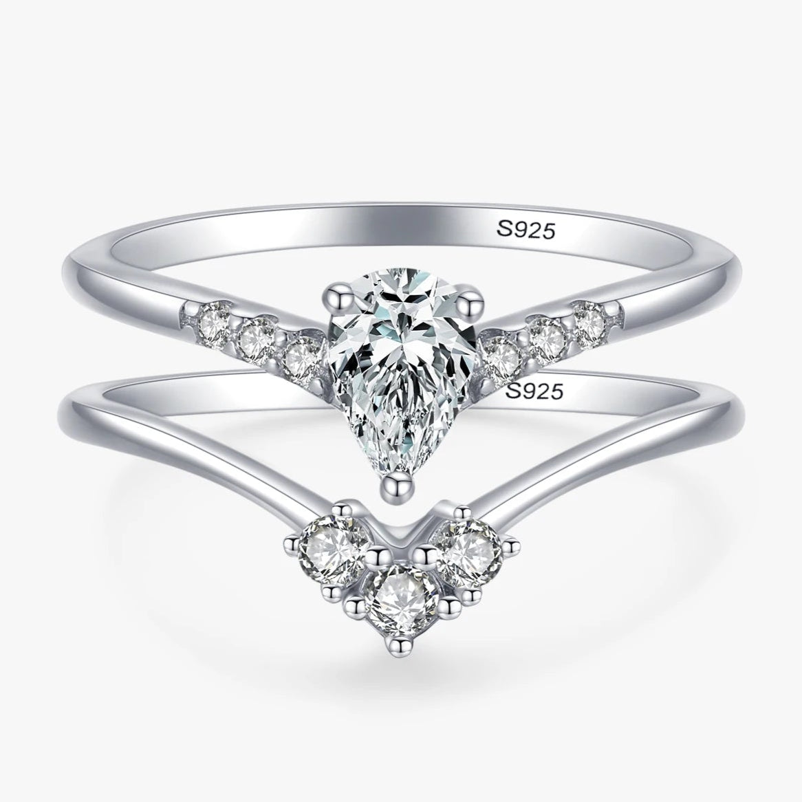 zircon 925 Sterling Silver Luxury