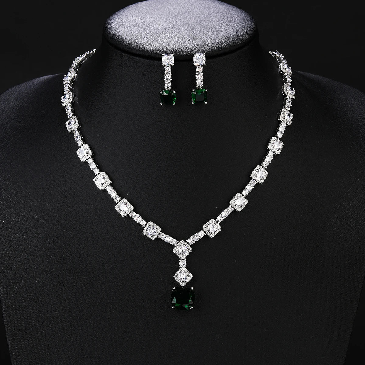 Luxury Pieces High Quality Zirconia Fashion Zirconia  Set Jewelry Zirconia