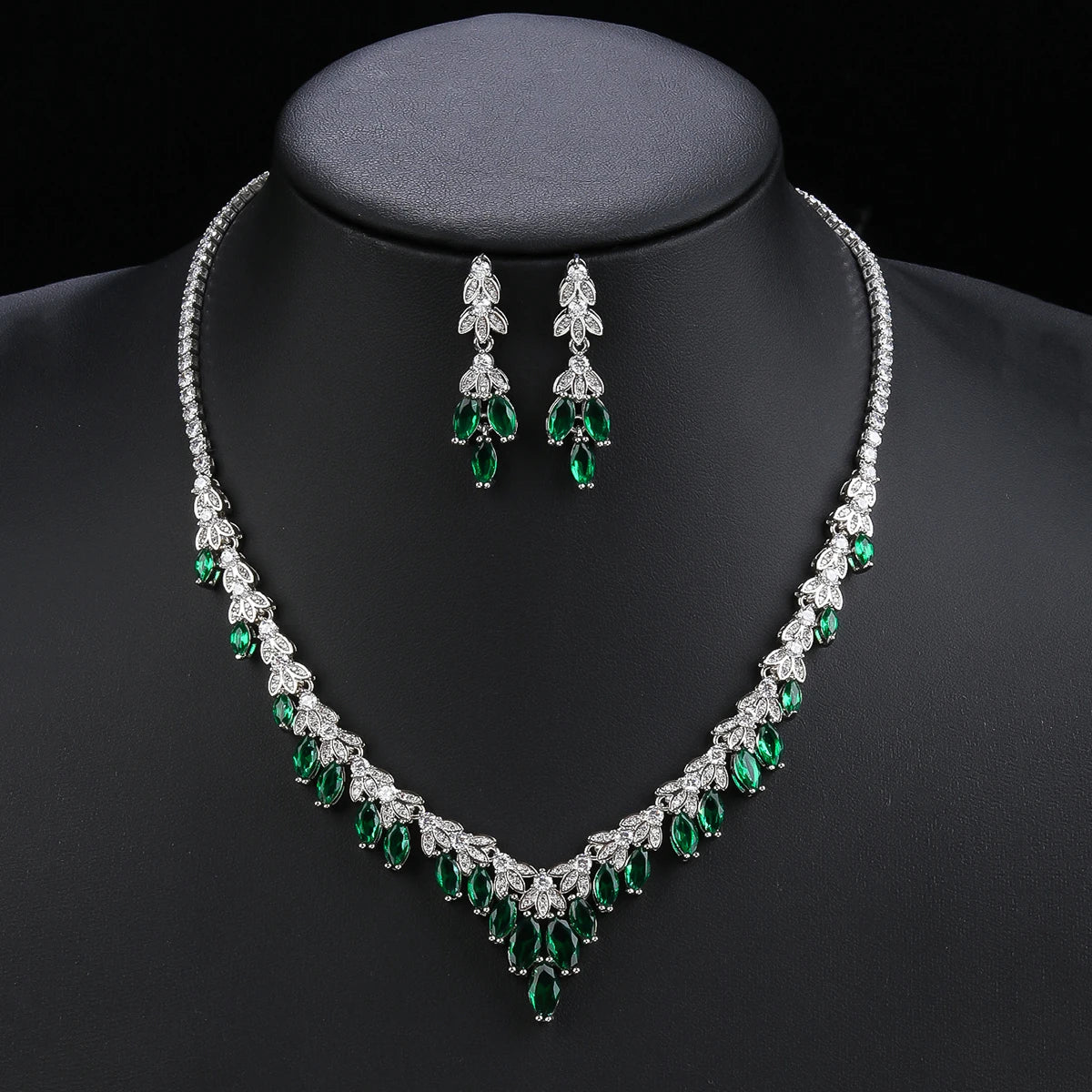 Luxury Pieces High Quality Zirconia Fashion Zirconia  Set Jewelry Zirconia