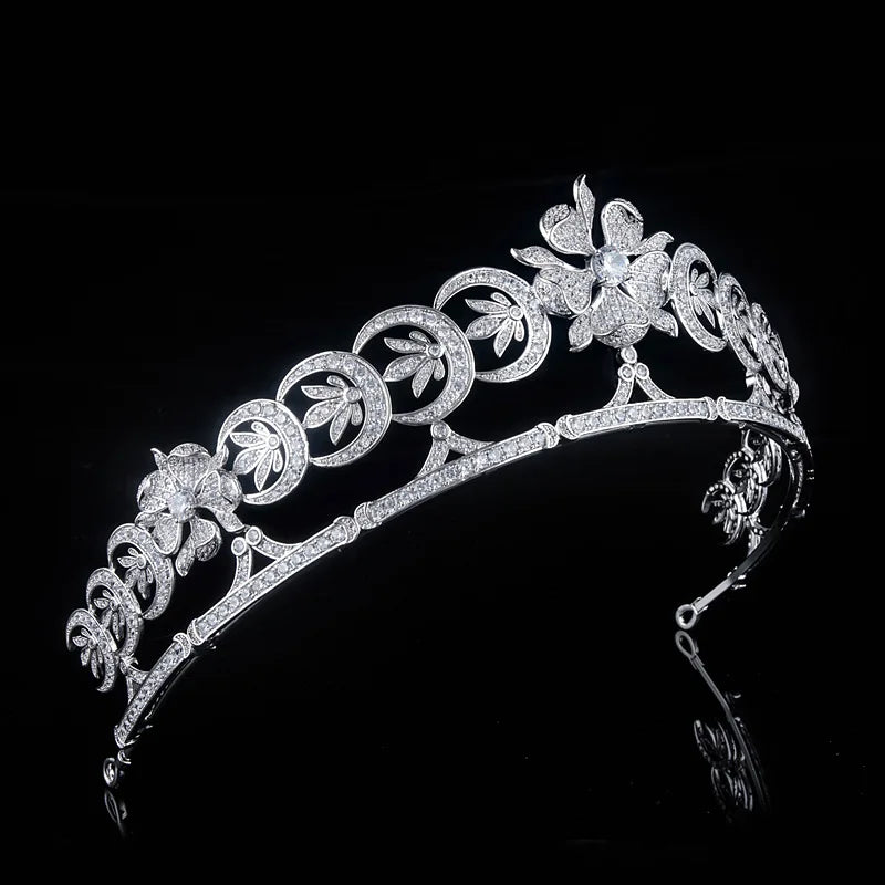 Zircon Headdress Wedding Hair Accessories Wedding Jewelry Crowns