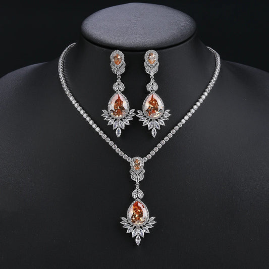 Fashion Zirconia B Set Jewelry