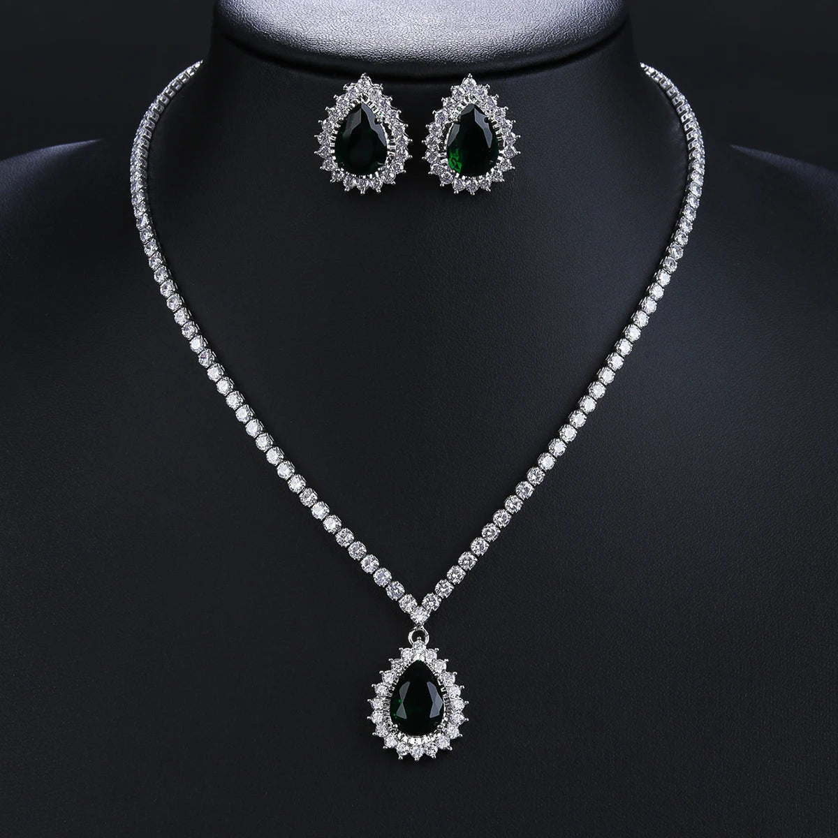 Luxury Pieces High Quality Zirconia Fashion Zirconia  Set Jewelry Zirconia