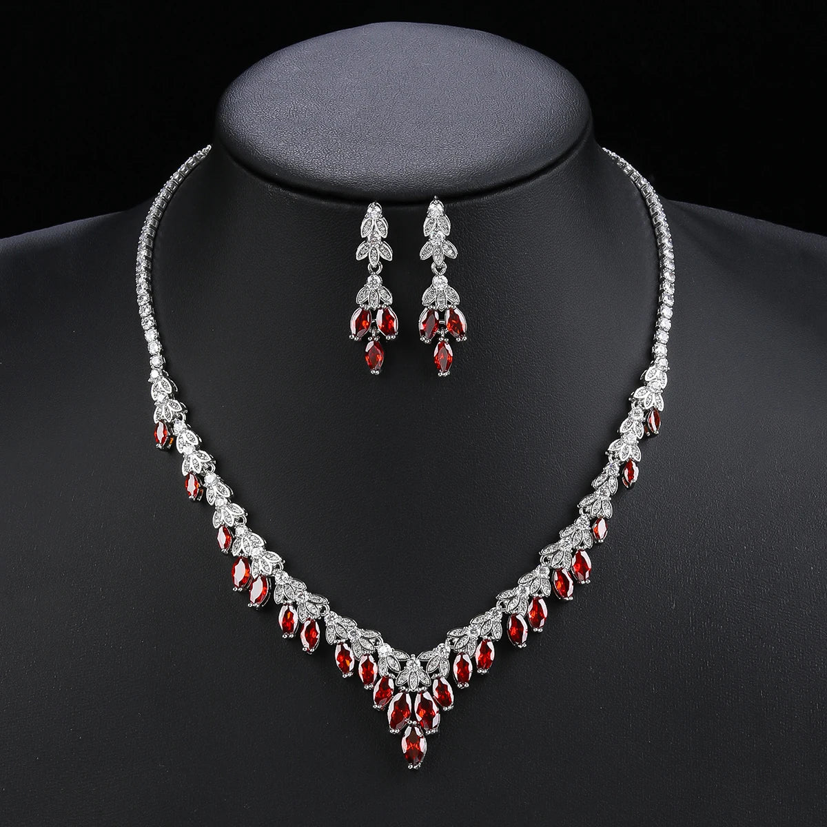 Luxury Pieces High Quality Zirconia Fashion Zirconia  Set Jewelry Zirconia