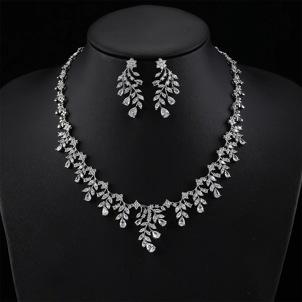 Luxury Pieces High Quality Zirconia Fashion Zirconia  Set Jewelry Zirconia