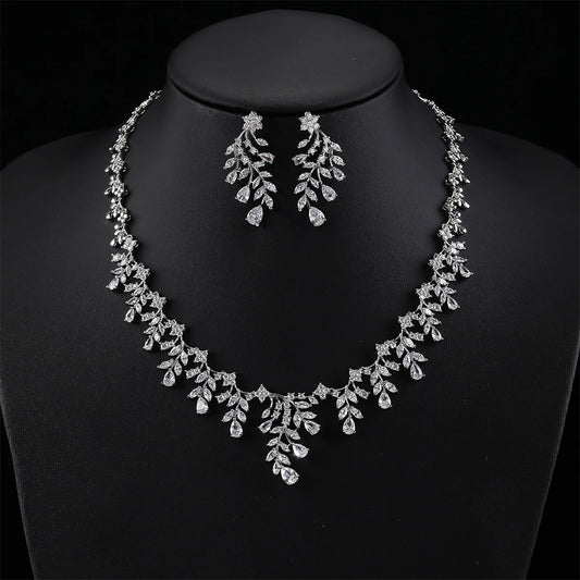 Luxury Pieces High Quality Zirconia Fashion Zirconia  Set Jewelry Zirconia