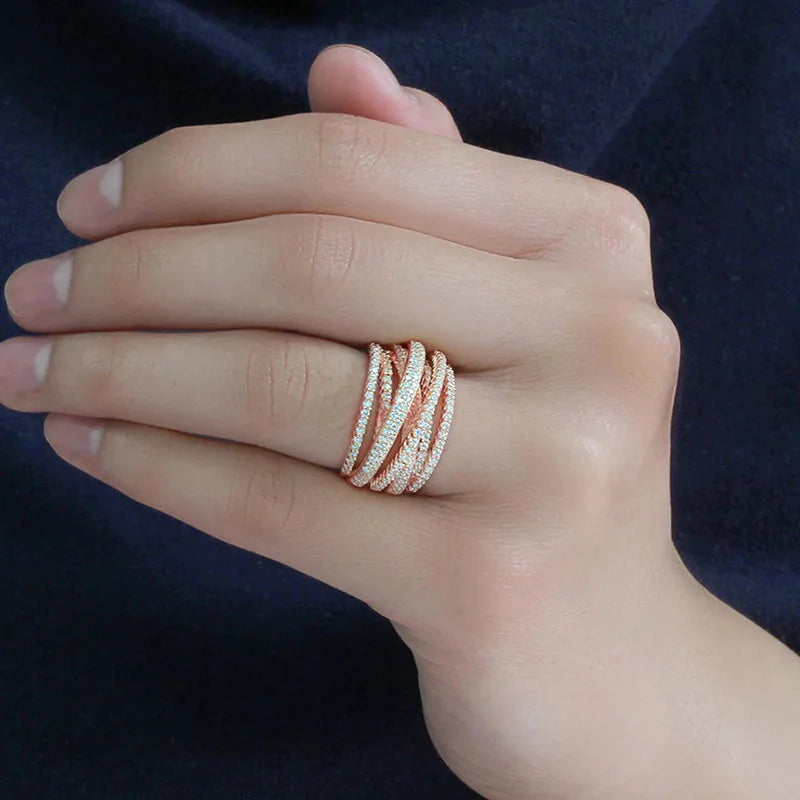 Luxury  Rings 925 Sterling Silver