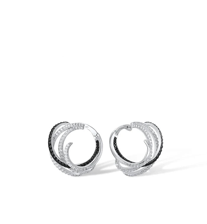 925 Sterling Silver Earrings  Stone Linear  Jewelry