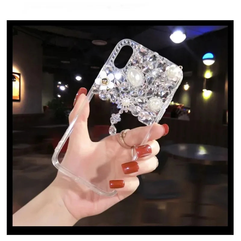 Luxury bling crystal case for Huawei P20, P30, P40, P50 pro, Lite, mate 20, 30, 40 pro, Lite, Diamond