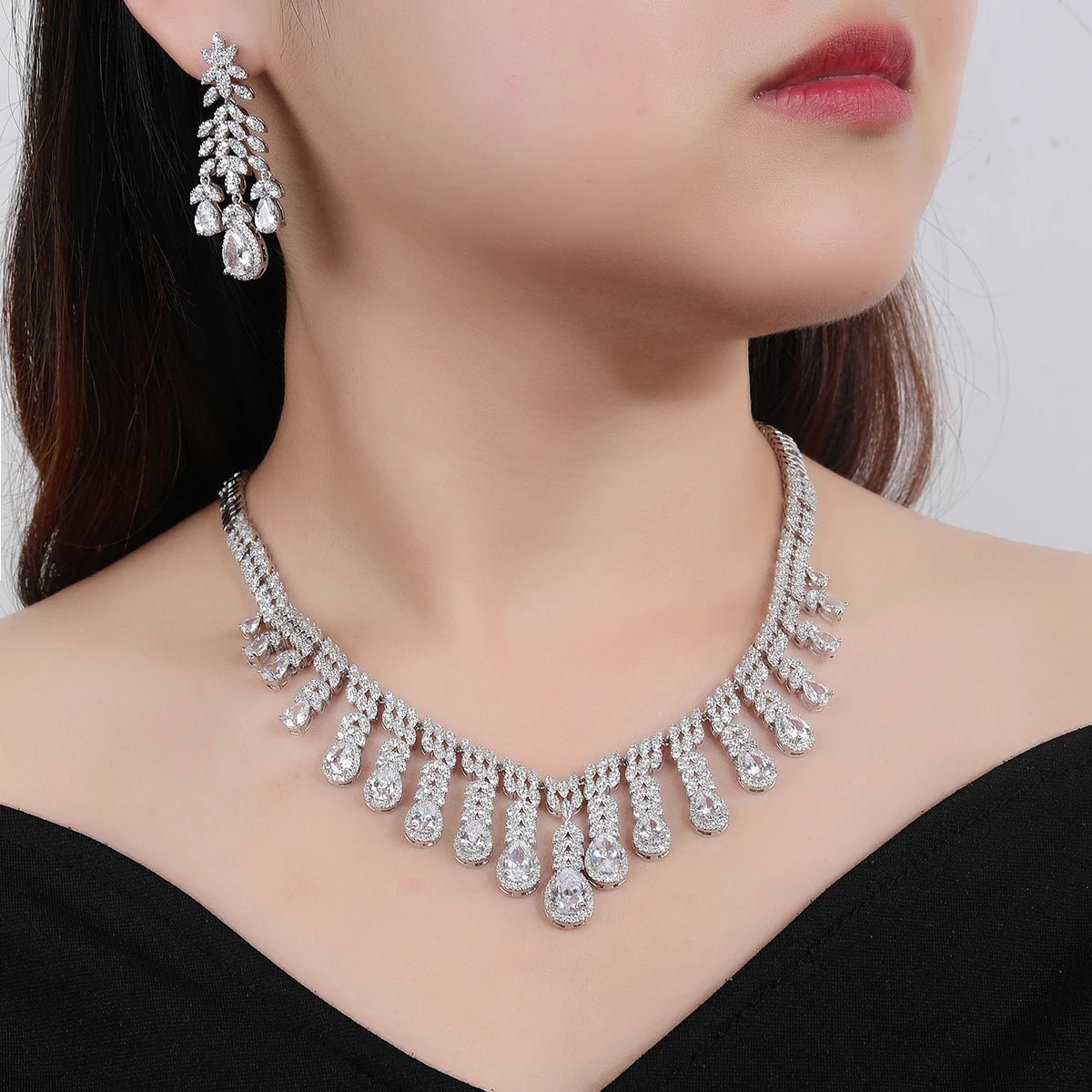 Pieces High Quality Zirconia Fashion Zirconia  Set Jewelry Zirconia