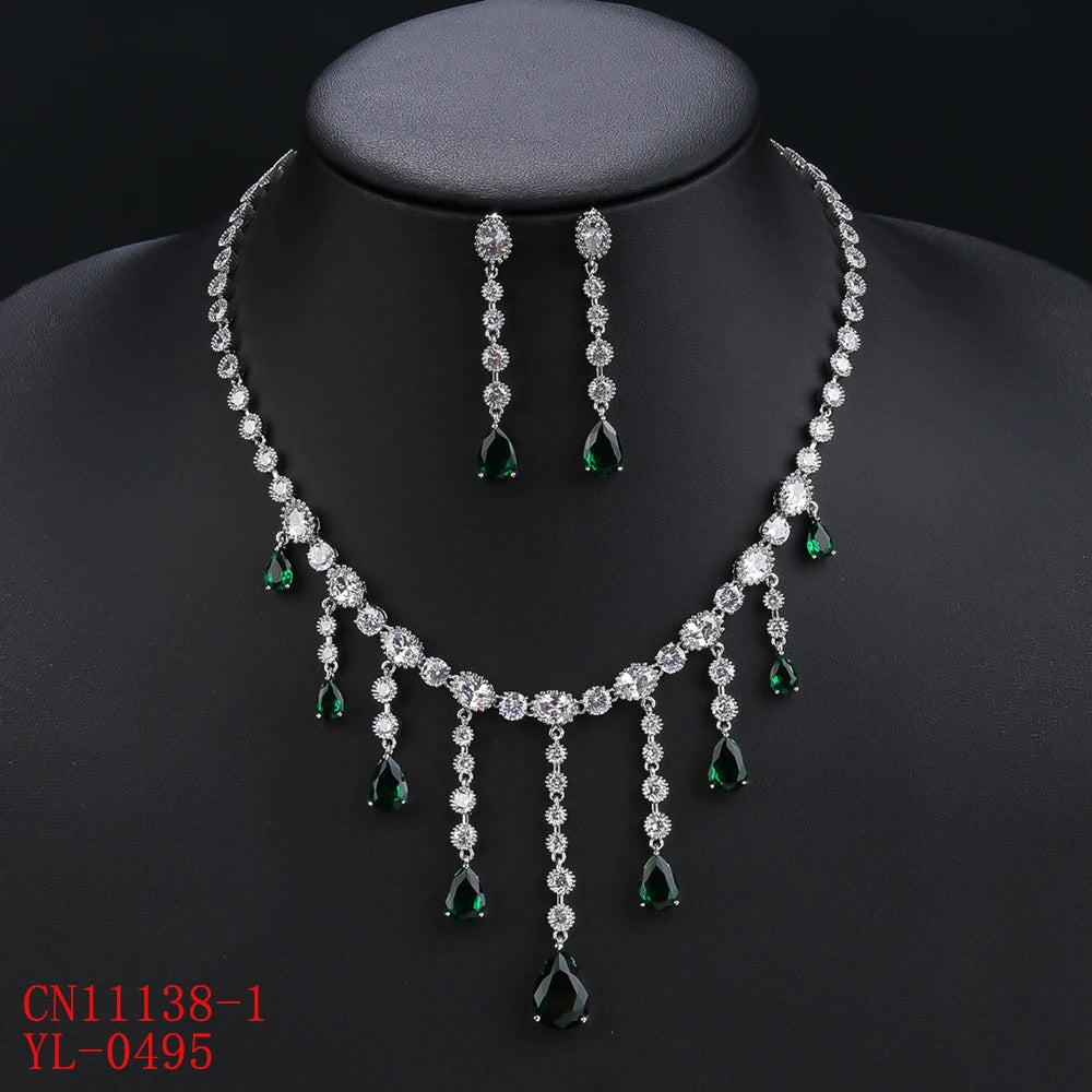 Zirconia  Jewelry Set