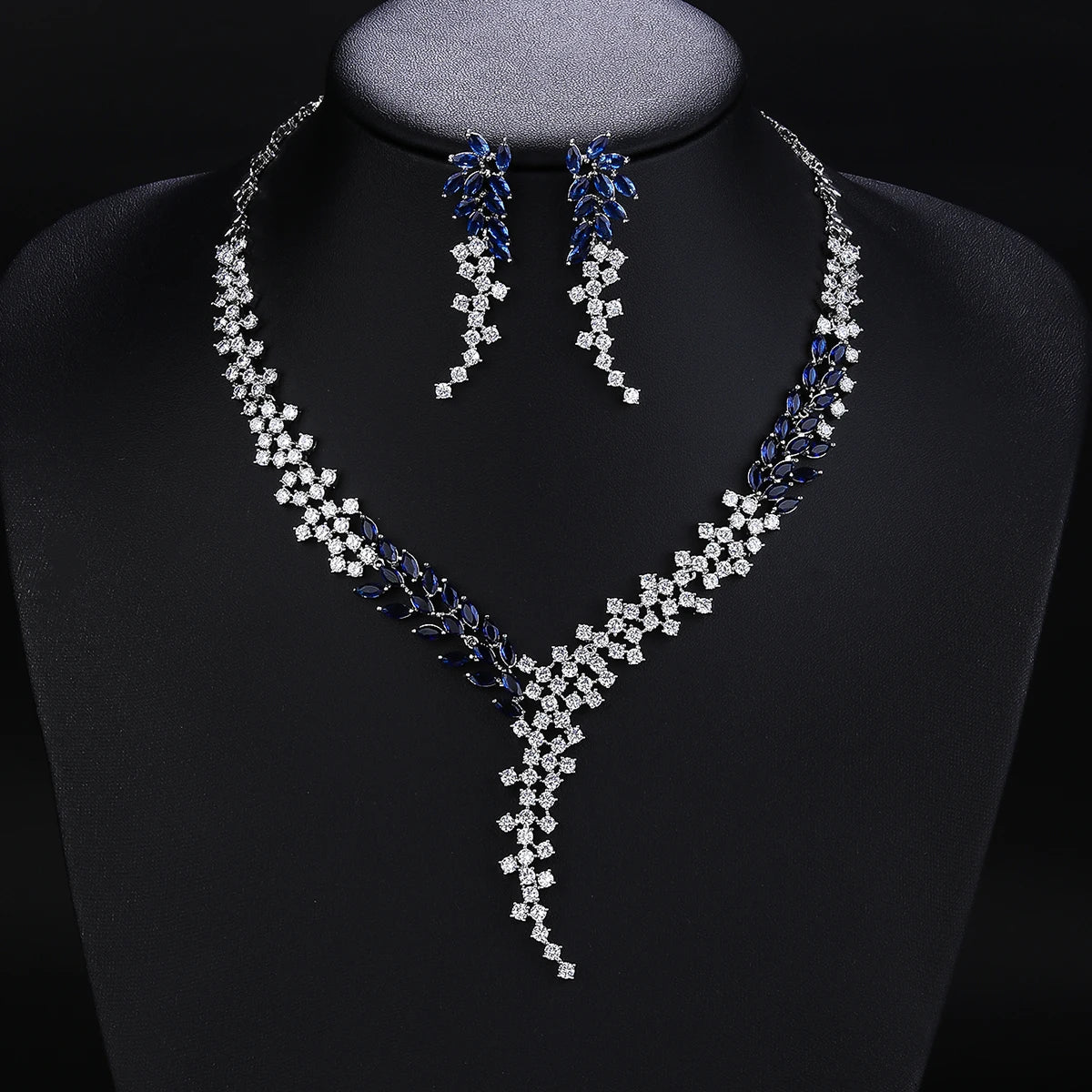 Luxury Pieces High Quality Zirconia Fashion Zirconia  Set Jewelry Zirconia