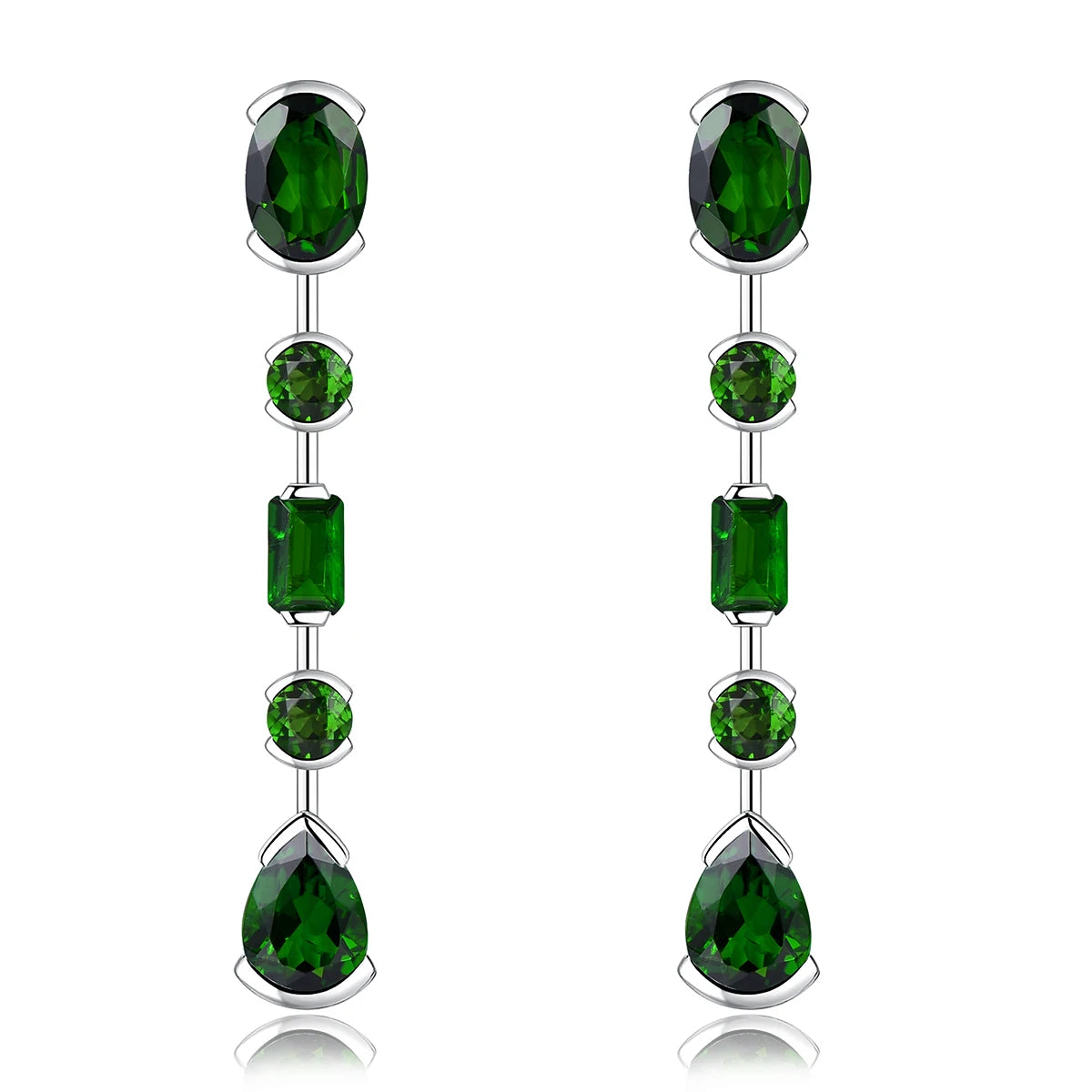 Natural Chrome Diopside Sterling Silver