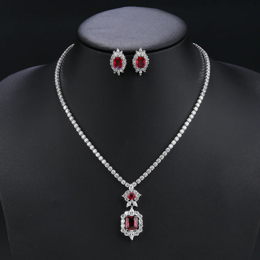 Fashion  Zirconia Set Jewelry