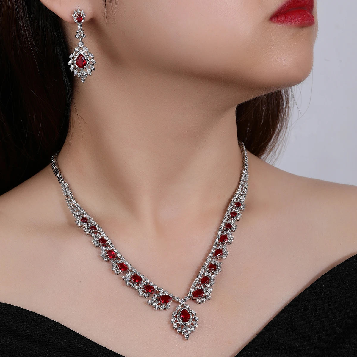 Pieces High Quality Zirconia Fashion Zirconia  Set Jewelry Zirconia