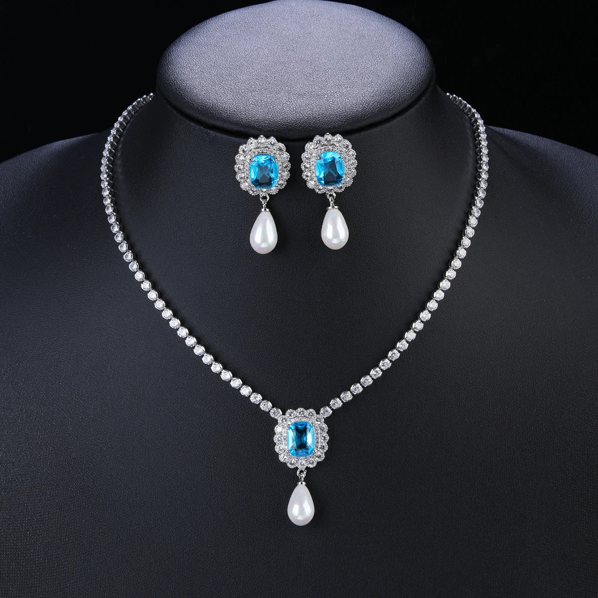 Fashion Crystal  Zirconia  Set  Jewelry