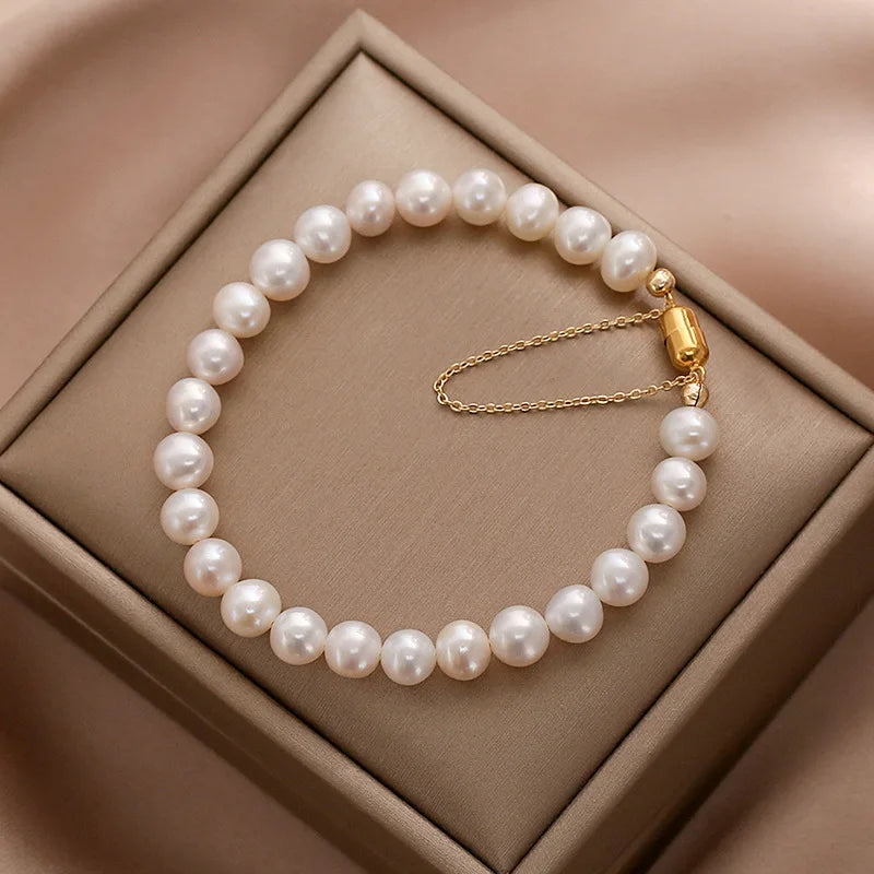 14K Gold Filled Natural Freshwater Pearl