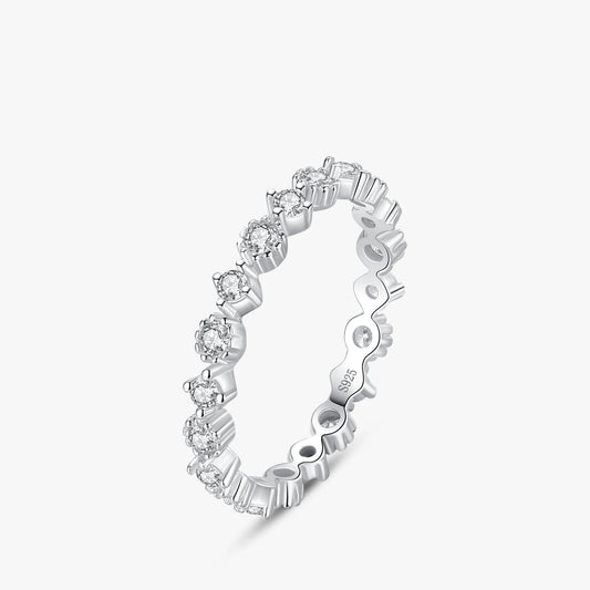 Ring Romantic Clear Zircon