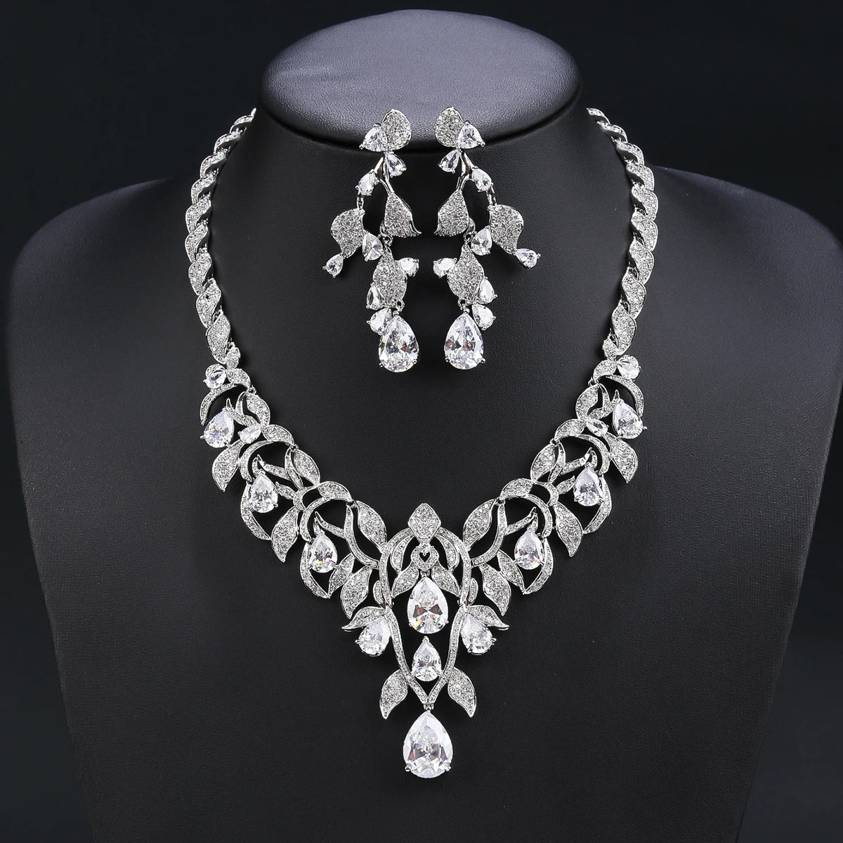 Luxury Zirconia Jewelry Set