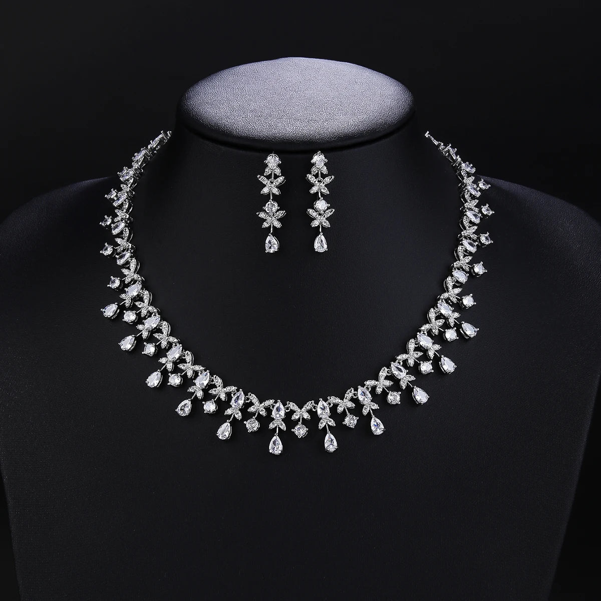 Luxury Pieces High Quality Zirconia Fashion Zirconia  Set Jewelry Zirconia