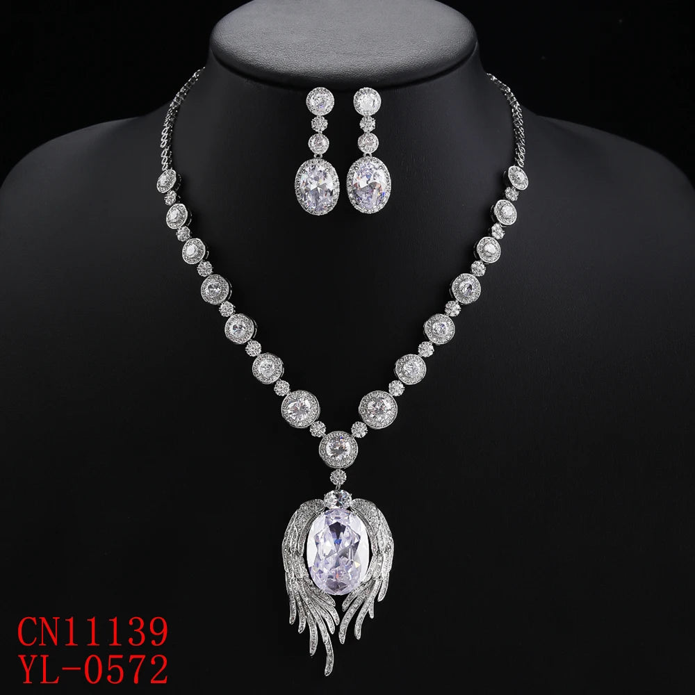 Pieces High Quality Zirconia Fashion Zirconia  Set Jewelry Zirconia