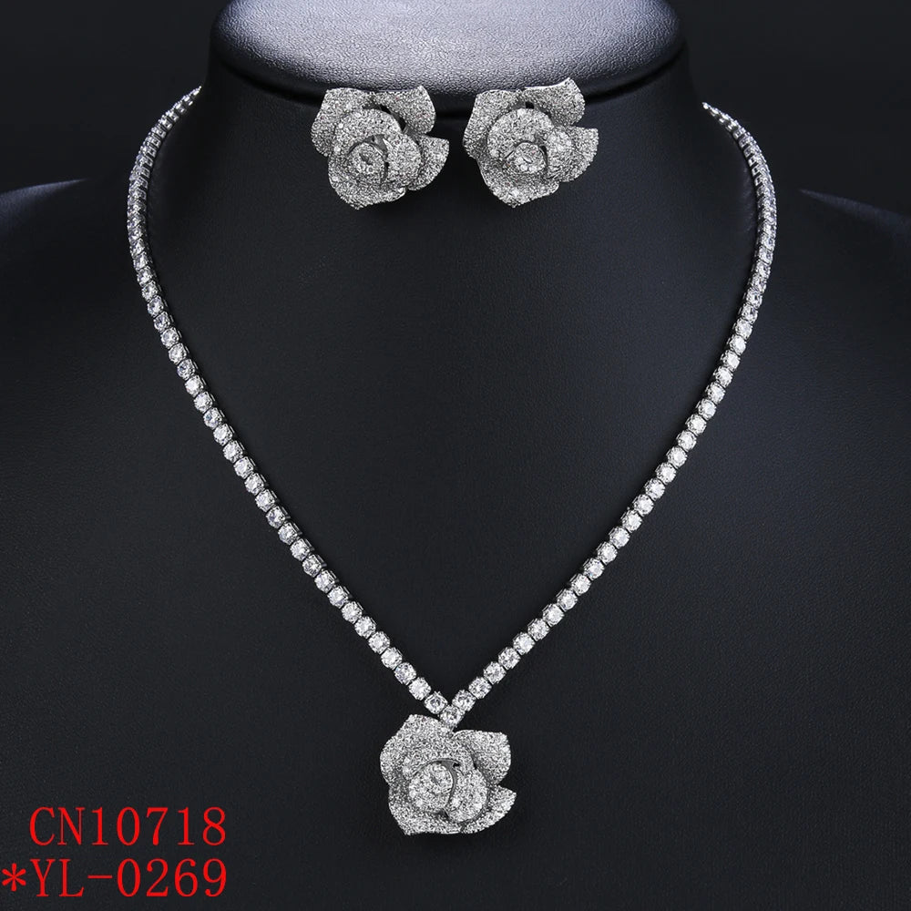 High Quality Zirconia Fashion Zirconia  Set Jewelry Zirconia